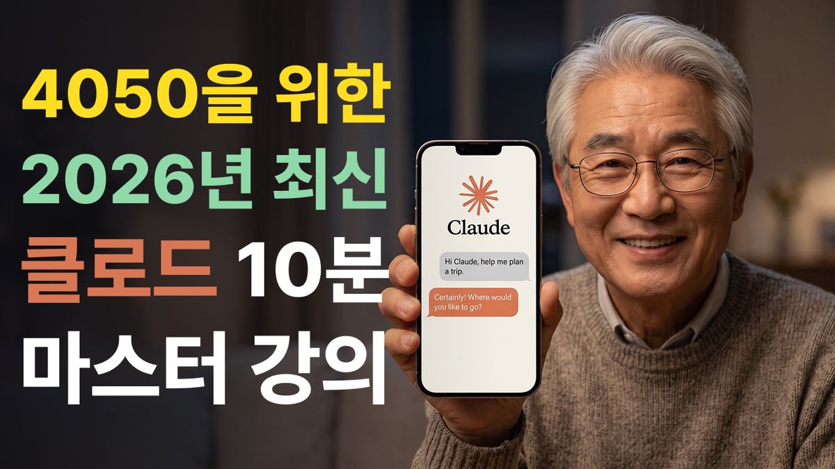 클로드 10분 마스터 강의 — 무료 프롬프트 2종